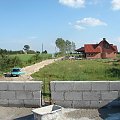 z góry nasza droga, a raczej prowizorka