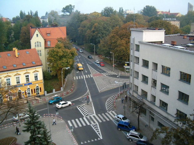 skrzyżowanie ulic Chrobrego i 3 Maja #Rybnik