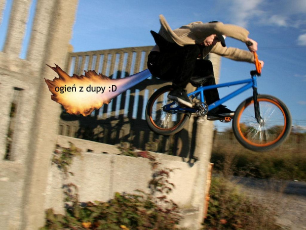 ogien z dupy #OgienZDupyBmxStreet