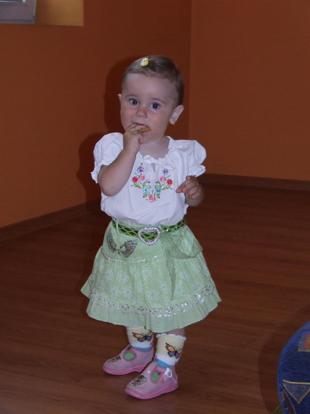 Wenia na swoich pierwszych urodzinach :)