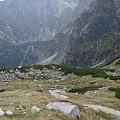 widok na Czarny Staw pod Rysami przy zejściu z Szpiglasu :) #Tatry #góry