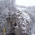 #Drzewa #Góry #Kraków #Las #Ojców #Skały #Śnieg #Turystyka #Zabytki #Zima #Zwiedzanie