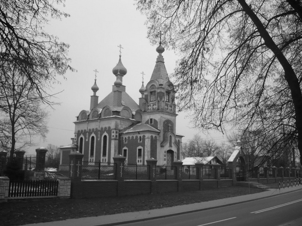 Cerkiew w Sławatyczach !! #cerkiew #zabytek #kultura #kosciół #starocie #drzewa