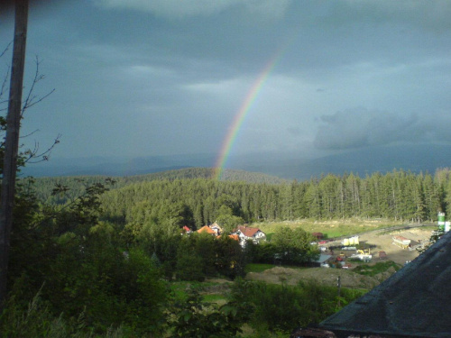 Tęcza nad Karpaczem