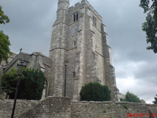 To samo, trochę inna perspektywa. Piękny kościół średniowieczny, naprawde robi wrażenie... #anglia #maidstone #widoki #krajobrazy #zabytki