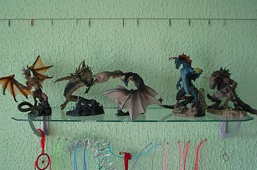 Fragmenty mojej smoczej kolekcji #SmokDragonFigurki