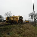 28.01.2008 uniwersalna profilarka tłucznia ZTU-300-08 zjeżdża z KOA na KOB po zakończeniu robót tego dnia.