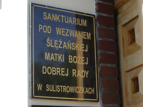 Sanktuarium Slezanskiej Pani Dobrej Rady w Sulistrowiczkach pod Sleza #Sulistrowiczki #Sleza #Slask #Silesia #DolnySlask