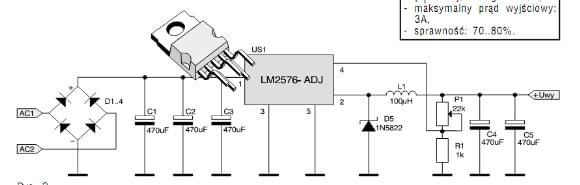 Lm2576t характеристики схема подключения