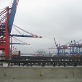 Port w Hamburgu - luty 2006 #DaniaKopenhagaHamburg