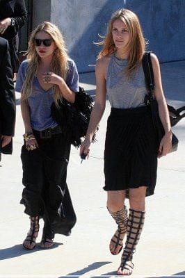 MK and Ash leaving Maxfields in West Hollywood-paparazzi lipiec 2007