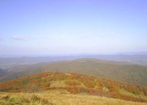 Góry Bieszczady jesienią