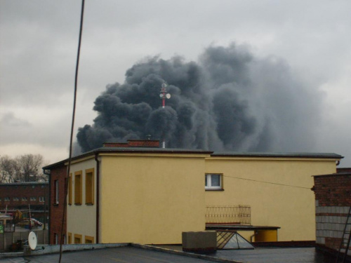 pożar fabryka w mojej okolicy.... :(