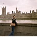 widok Parlamentu od Tamizy Londyn Kwiecień 2004 #Londyn