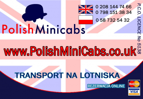 www.PolishMiniCabs.co.uk
www.PolskieTaxi.co.uk #taxi #TransportNaLotniska #lotnisko #taksówka #PolskieTaxi #PolishMinicabs #Heathrow #Luton #Stansted #Gatwick #london #londyn #PolskieTaxiWLondynie #cab #cabs