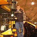 Ja na kombajnie New Holland CR #kombajn #traktor #rolnictwo #farmer #wystawa #Poznań