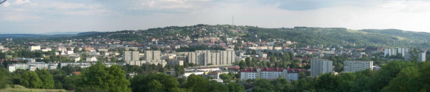 Przemyśl - widok z Winej Góry (panorama z 5 fotek) #Panorama