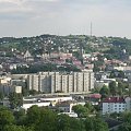 Przemyśl - widok z Winej Góry (panorama z 5 fotek) #Panorama