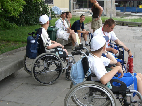 17 czerwca 2007 r. #Kraków #niepełnosprawni #Wawel #zwiedzanie