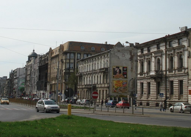 Łódź ul.Narutowicza 23.04.2008