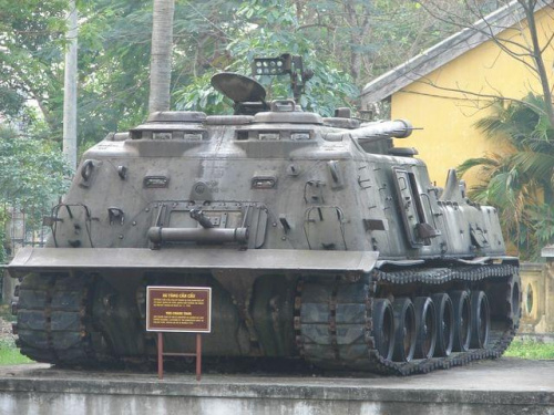Amerykański czołg w muzeum, Hue