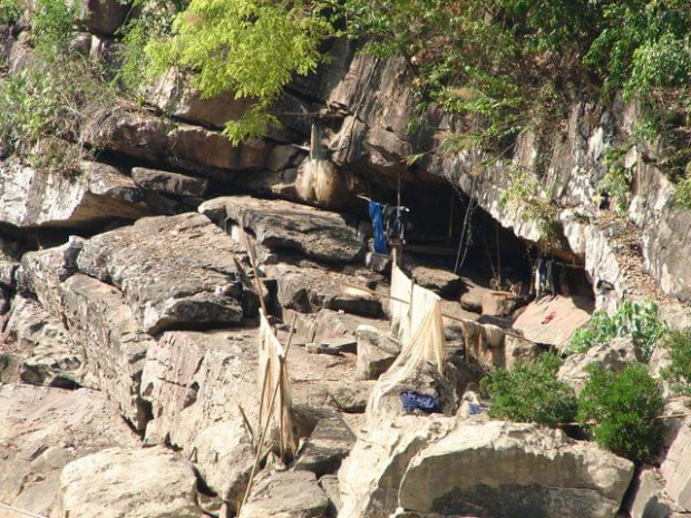 zdjęcie ze spływu kajakiem z Vang Vieng na południe