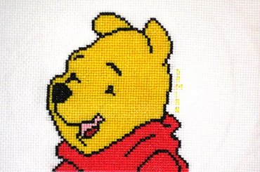 Damian, kl.V #KubuśPuchatek #Disney #haft