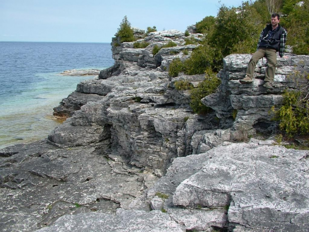 Brzeg nad zatoka Gregorianska
jez. Huron