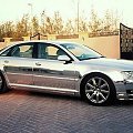 srebrne audi a8 d3