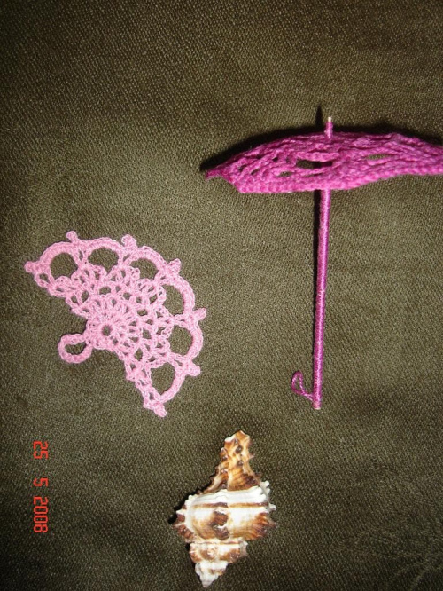 parasolka i wachlarzyk