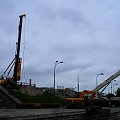 24 maja 2008. Szkoda, że fotografia nie przedstawia ruchu. Te maszny naprawdę się ruszały! :D #StadionDziesięciolecia #StadionNarodowy #uefa #Euro2012 #Warszawa