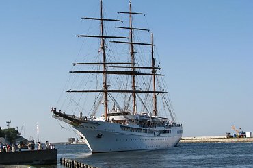 Sea Cloud II #SeaCloud #żaglowiec #statek #port #morze #Gdynia
