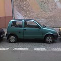 Wierzcie lub nie, ale tak zaparkowałem, bez wjeżdżania na kraweżnik :-))) CC to bardzo zwrotne autko :-)) #fiat #zwrotnośc #tomaszów