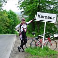 Tadeusz na wjeździe do Karpacza