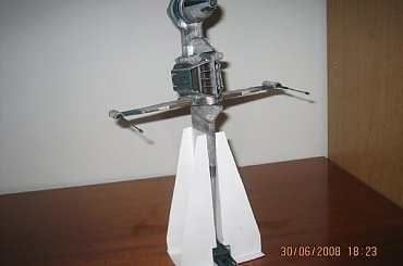 B-Wing gotowy, nowa zabawka do kolekcji #StarWars #ModeleKartonowe