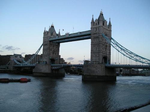 Spacer nad Tamiza... #most #rzeka #Tamiza #TowerBridge