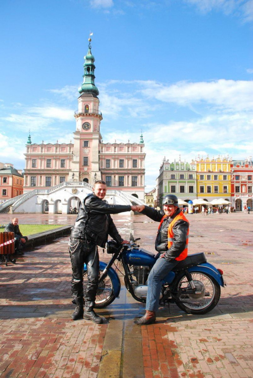 Zamość Rajd #INocnyRajdMotocykliZabytkowych #HoryniecZdrój #Kresy2008