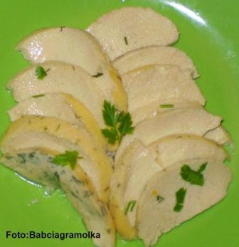 Mleczko jajeczne do rosołu.Przepisy na : http://www.kulinaria.foody.pl/ , http://www.kuron.com.pl/ i http://kulinaria.uwrocie.info #jajka #mleczko #DodatkiDoZup #obiad #jedzenie #kulinaria #gotowanie #PrzepisyKulinarne