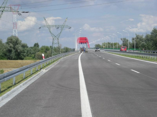 2008-07-10 Obwodnica Puław - zwężenie przed mostem