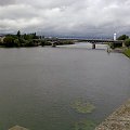 Sekwana okolice Poissy #most #Poissy #rzeka #Sekwana #woda #Francja