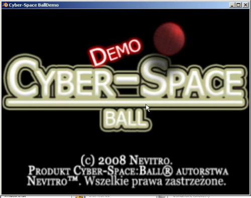 Screeny z mojej gry stworzonej w blenderze. #CyberSpaceBall3DGameGraNevitro