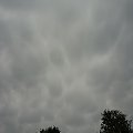mammatusy nad łódzkim, lipiec 2008 #natura #chmury #zjawiska #niebo #mammatusy