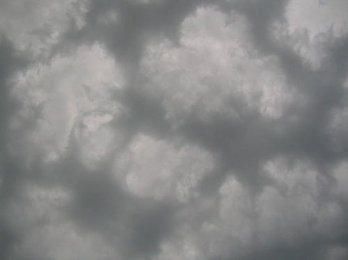 pozostałość po mammatusach 2, lipiec 2008 #natura #chmury #zjawiska #niebo