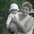 z babcią Halinką