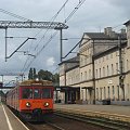 09.08.2008r. (Krzyż) EN57-653 stoi gotowy do odjazdu jako pociąg osobowy do Poznania Gł.