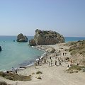 Cypr,Petra tou Romiou,Skały Afrodyty #Cypr #Morze #PetraTouRomiou #skała #Afrodyta #plaza #BialyPiasek