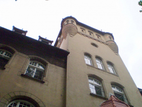Zamek w Osiecznej .