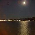 widok na Kissamos z nabrzeża portu. by night:)