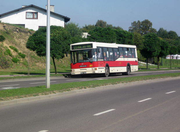 Jelcz M121M #281 (PKM Jastrzębie), Jastrzębie Zdrój, Al. Jana Pawła II.