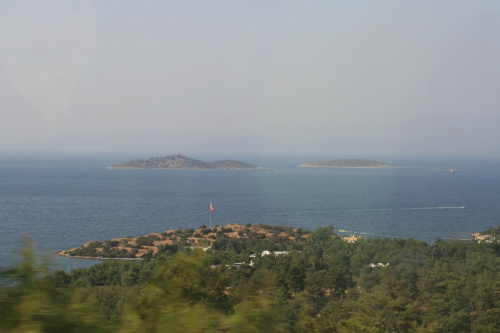 Droga: Lotnisko - Bodrum - Akyariar